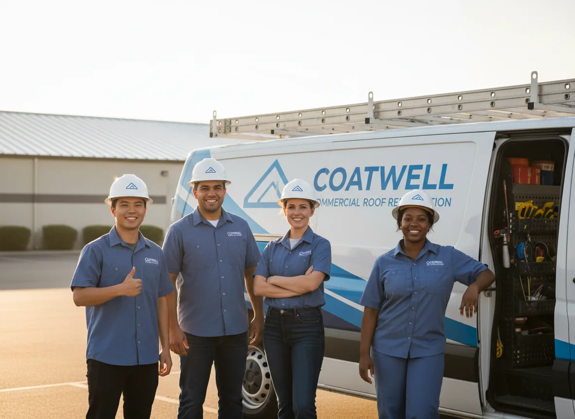 Commercial roof coating company in Hokah, MN
